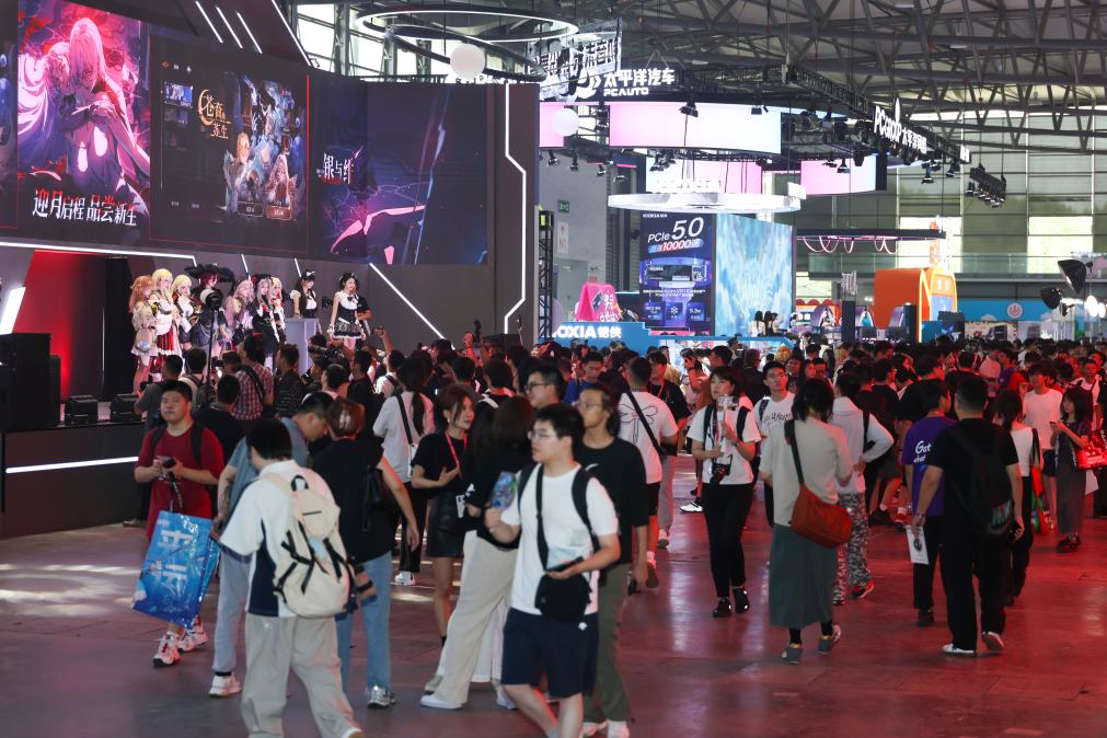 第二十二届中国国际数码互动娱乐展览会开幕